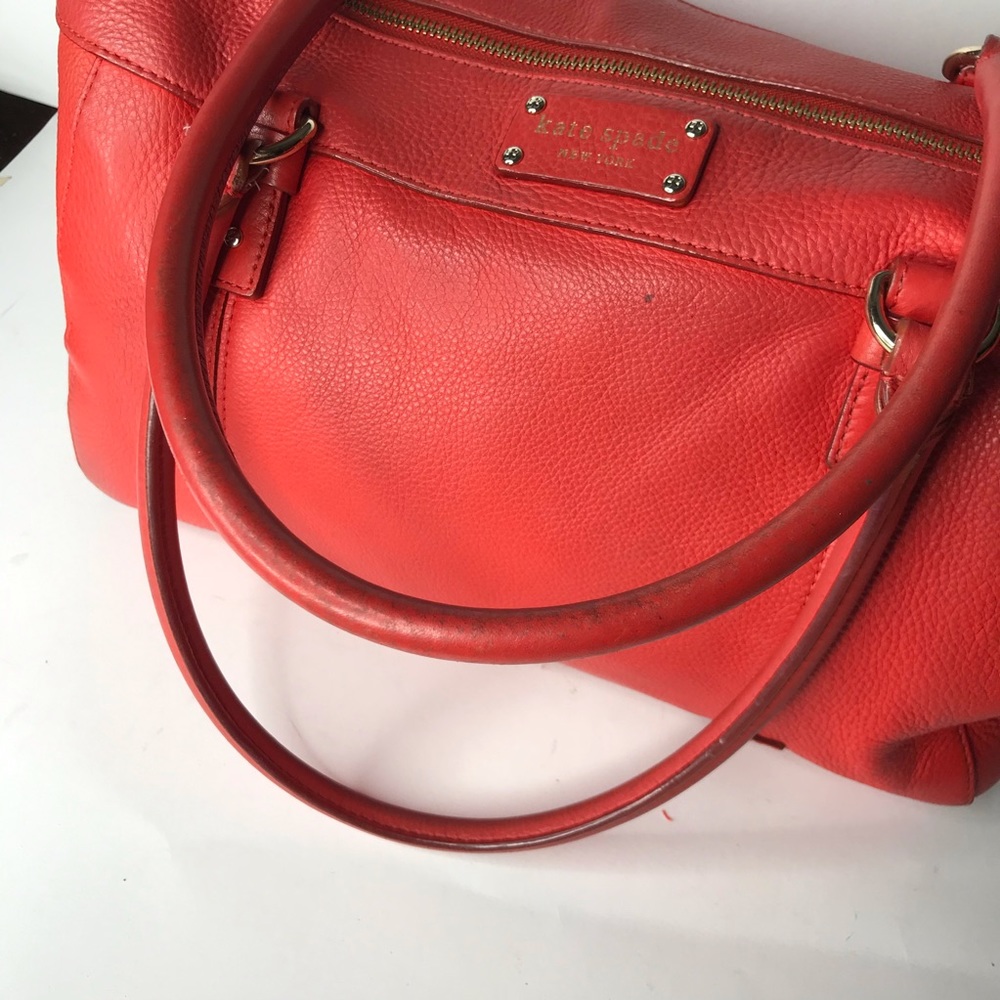 KATE SPADE LEATHER SATCHEL - Picture 11 of 14